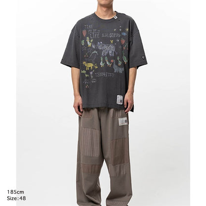 Maison MIHARA YASUHIRO メゾンミハラヤスヒロ Kids Doodle Printed T-shirt キッズ 落書きプリント Tシャツ J16TS831