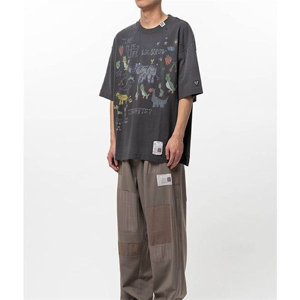 Maison MIHARA YASUHIRO メゾンミハラヤスヒロ Kids Doodle Printed T-shirt キッズ 落書きプリント Tシャツ J16TS831
