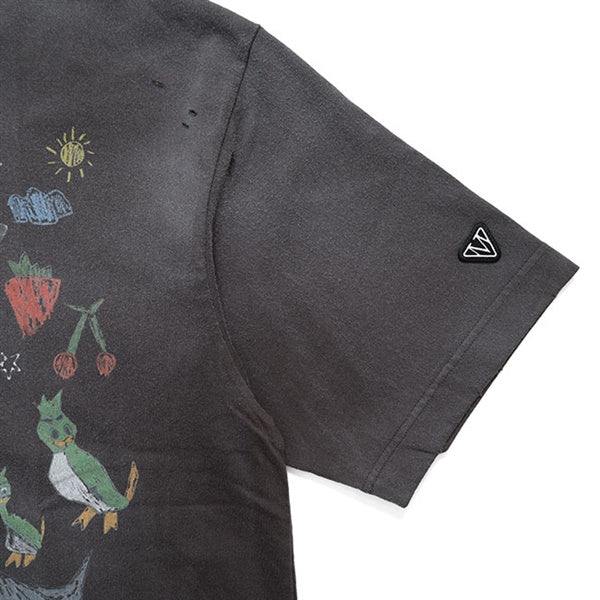Maison MIHARA YASUHIRO メゾンミハラヤスヒロ Kids Doodle Printed T-shirt キッズ 落書きプリント Tシャツ J16TS831