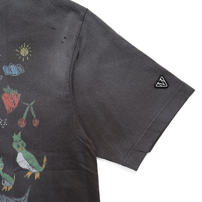 Maison MIHARA YASUHIRO メゾンミハラヤスヒロ Kids Doodle Printed T-shirt キッズ 落書きプリント Tシャツ J16TS831