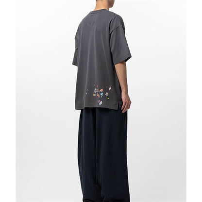 Maison MIHARA YASUHIRO メゾンミハラヤスヒロ Kids Sticker Printed T-shirt キッズステッカー プリントTシャツ J16TS821