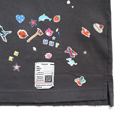 Maison MIHARA YASUHIRO メゾンミハラヤスヒロ Kids Sticker Printed T-shirt キッズステッカー プリントTシャツ J16TS821
