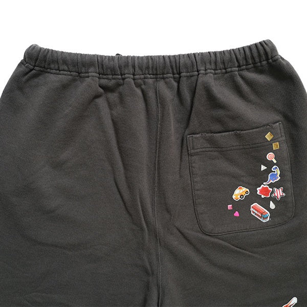 Maison MIHARA YASUHIRO メゾンミハラヤスヒロ Kids Sticker Printed Sweat Shorts キッズステッカープリント スウェットショーツ J16SP733