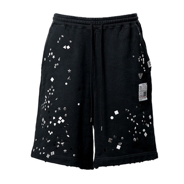 Maison MIHARA YASUHIRO メゾンミハラヤスヒロ Embellished Sweat Shorts エンベリッシュド スウェットショーツ J16SP742
