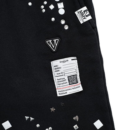 Maison MIHARA YASUHIRO メゾンミハラヤスヒロ Embellished Sweat Shorts エンベリッシュド スウェットショーツ J16SP742
