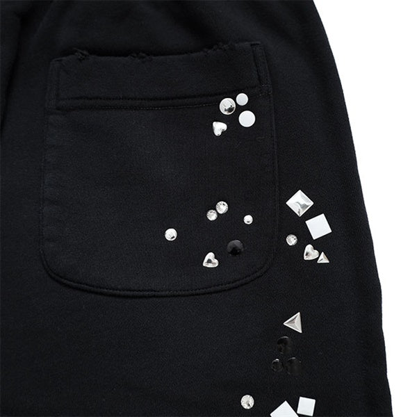 Maison MIHARA YASUHIRO メゾンミハラヤスヒロ Embellished Sweat Shorts エンベリッシュド スウェットショーツ J16SP742