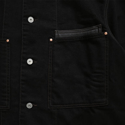 LEMAIRE ルメール 襟レザー デニムシャツ SH1261 LD1071