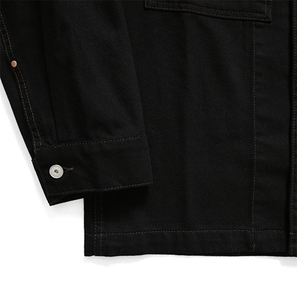 LEMAIRE ルメール 襟レザー デニムシャツ SH1261 LD1071