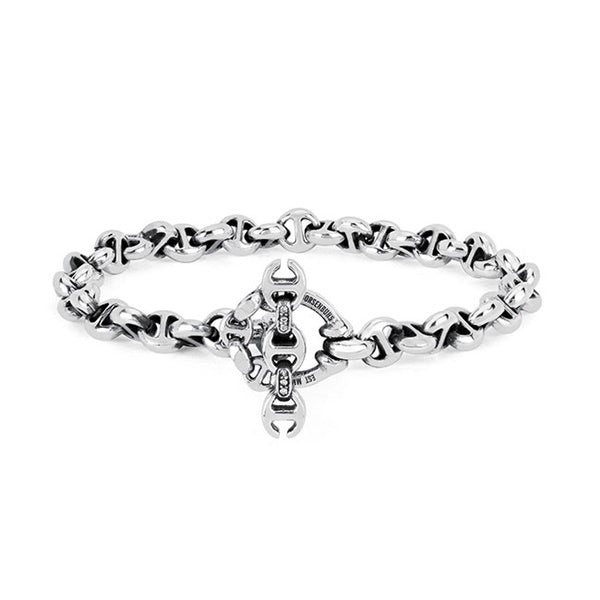 HOORSENBUHS ホーセンブース 5MM OPEN-LINK BRACELET HB060 オープンリンク シルバー ブレスレット 9911700204 **