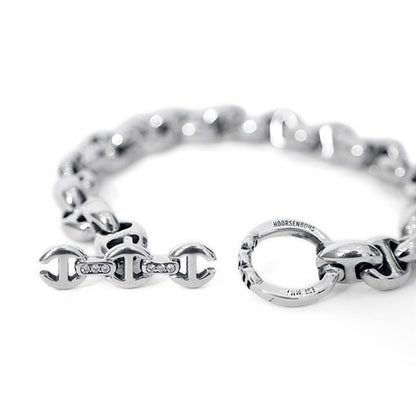 HOORSENBUHS ホーセンブース 5MM OPEN-LINK BRACELET HB060 オープンリンク シルバー ブレスレット 9911700204 **