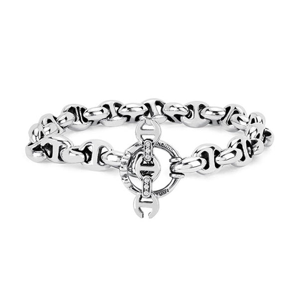 HOORSENBUHS ホーセンブース 10MM OPEN-LINK BRACELET HB061 オープンリンク シルバー ブレスレット 9911700212
