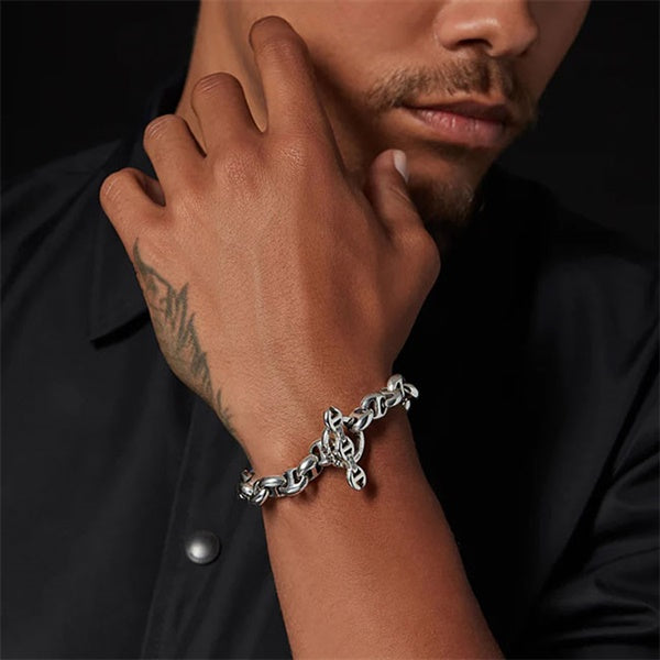 HOORSENBUHS ホーセンブース 10MM OPEN-LINK BRACELET HB061 オープンリンク シルバー ブレスレット 9911700212