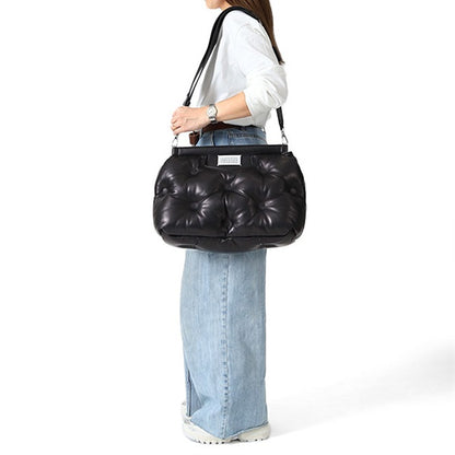 Maison Margiela メゾンマルジェラ Glam Slam グラムスラム ミディアム キルトナッパレザー クロスボディバッグ SB1WG0034 P4300 T8013