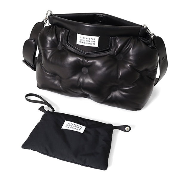 Maison Margiela メゾンマルジェラ Glam Slam グラムスラム ミディアム キルトナッパレザー クロスボディバッグ SB1WG0034 P4300 T8013