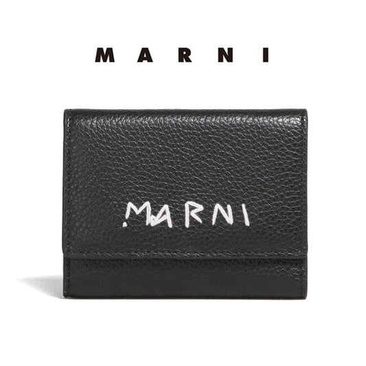 MARNI マルニ ロゴ刺繍 レザー6連 キーケース PCMI0017U2 P6533 00N99