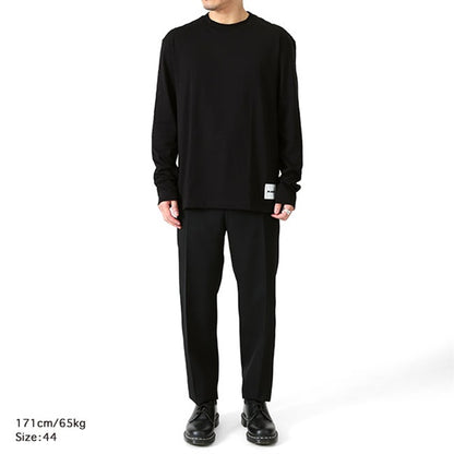 JIL SANDER ジルサンダー ウールギャバジン テーパードパンツ J21KA0011 J40002