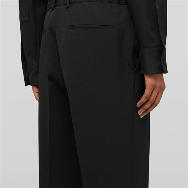 JIL SANDER ジルサンダー ウールギャバジン テーパードパンツ