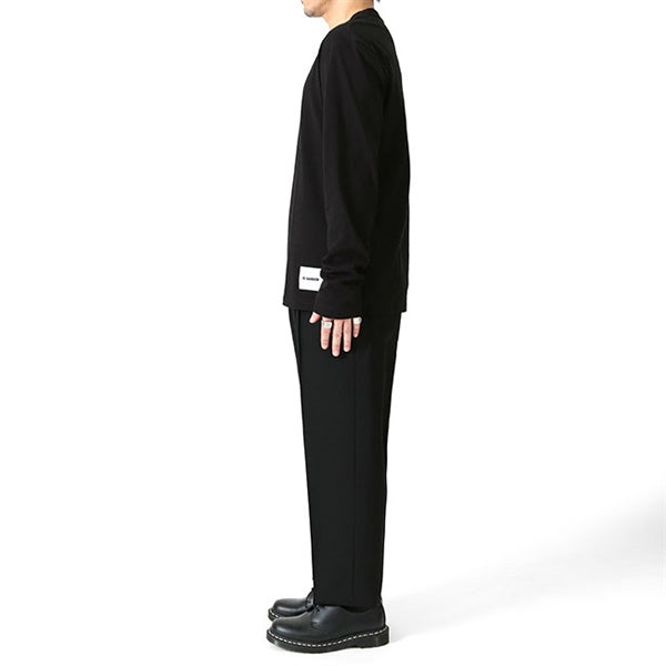 JIL SANDER ジルサンダー ウールギャバジン リラックス テーパード