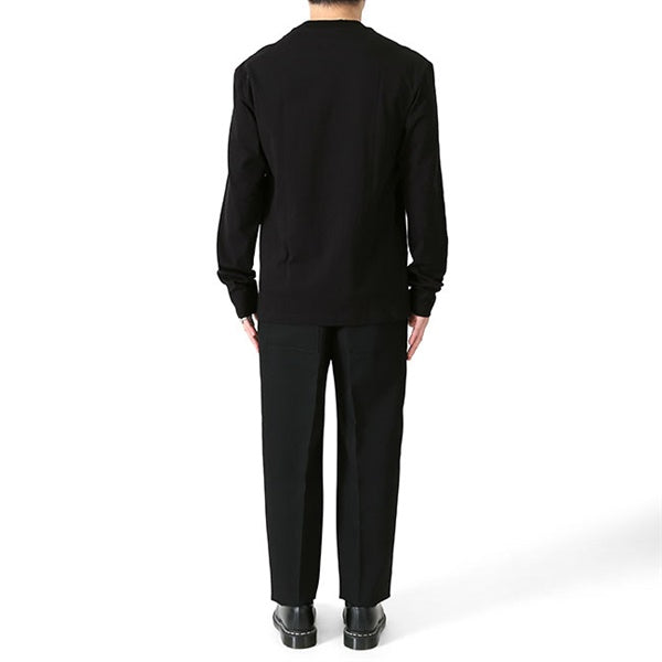 JIL SANDER ジルサンダー ウールギャバジン リラックス テーパードパンツ J21KA0012 J40002