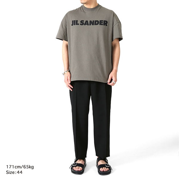 JIL SANDER ジルサンダー ウールギャバジン リラックス テーパード