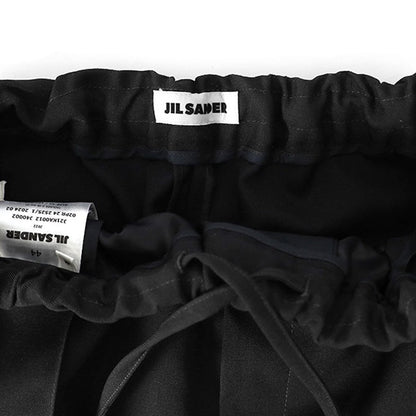 JIL SANDER ジルサンダー ウールギャバジン リラックス テーパードパンツ J21KA0012 J40002