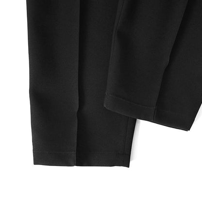JIL SANDER ジルサンダー ウールギャバジン リラックス テーパードパンツ J21KA0012 J40002
