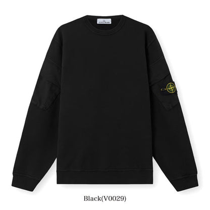 STONE ISLAND ストーンアイランド 袖ポケット プルオーバー スウェット K2S15 6100008