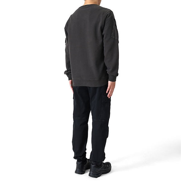 STONE ISLAND ストーンアイランド 袖ポケット プルオーバー スウェット K2S15 6100008