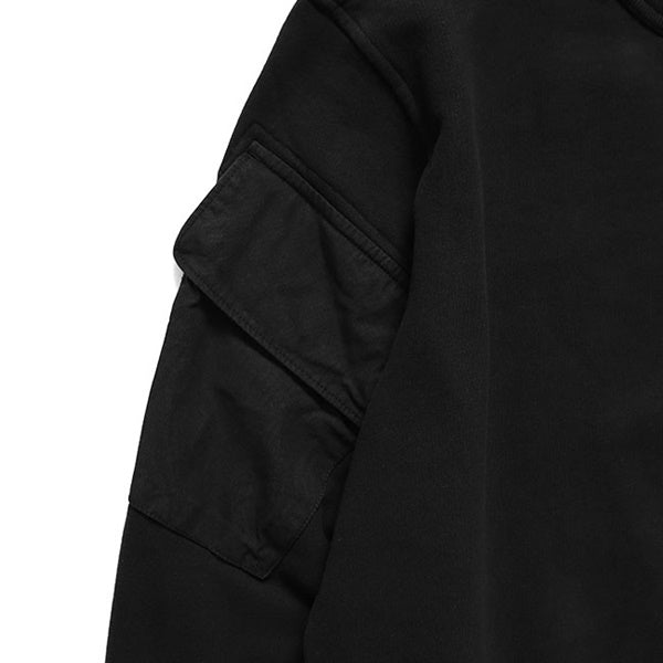STONE ISLAND ストーンアイランド 袖ポケット プルオーバー スウェット K2S15 6100008