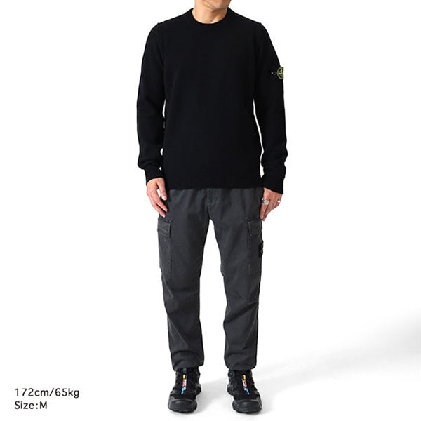 STONE ISLAND ストーンアイランド 7ゲージ ラムウール クルーネック セーター K2S15 5100072