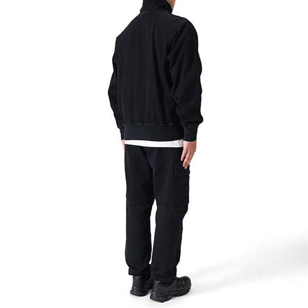 STONE ISLAND ストーンアイランド オールド加工 キャンバス スタンドカラー ジップジャケット K2S15 6100056