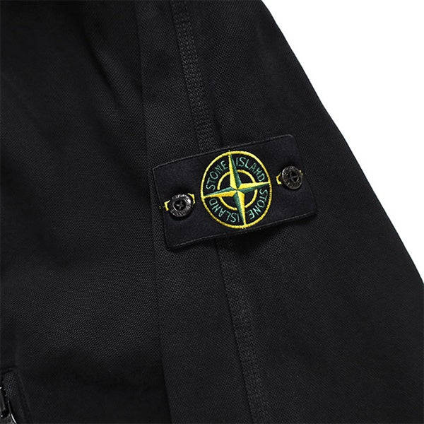STONE ISLAND ストーンアイランド オールド加工 キャンバス スタンドカラー ジップジャケット K2S15 6100056