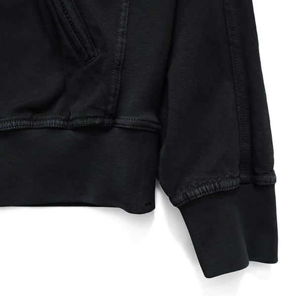 STONE ISLAND ストーンアイランド オールド加工 キャンバス スタンドカラー ジップジャケット K2S15 6100056