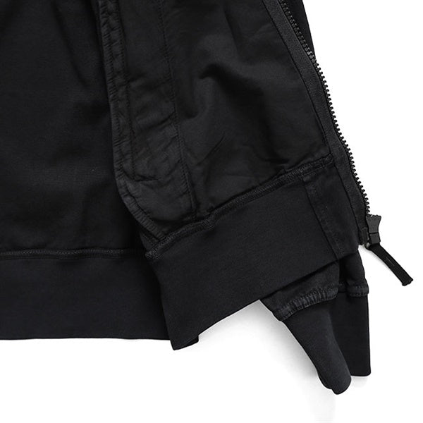 STONE ISLAND ストーンアイランド オールド加工 キャンバス スタンドカラー ジップジャケット K2S15 6100056