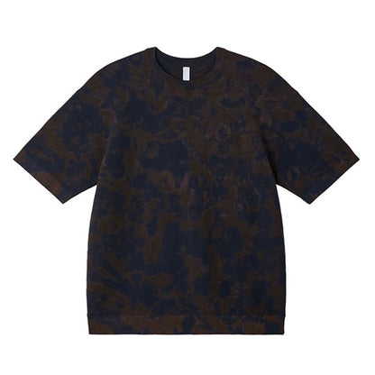 CFCL シーエフシーエル DYEING SHORT SLEEVE TEE SHIRT ミラノリブ ムラ染め ニットTシャツ CF011KN112