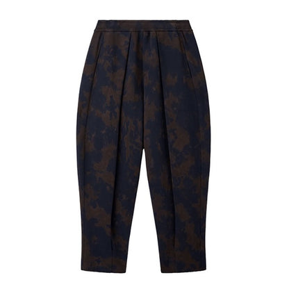 CFCL シーエフシーエル DYEING MILAN TUCKED PANTS ミラノリブ ムラ染め タックドパンツ CF011KF196