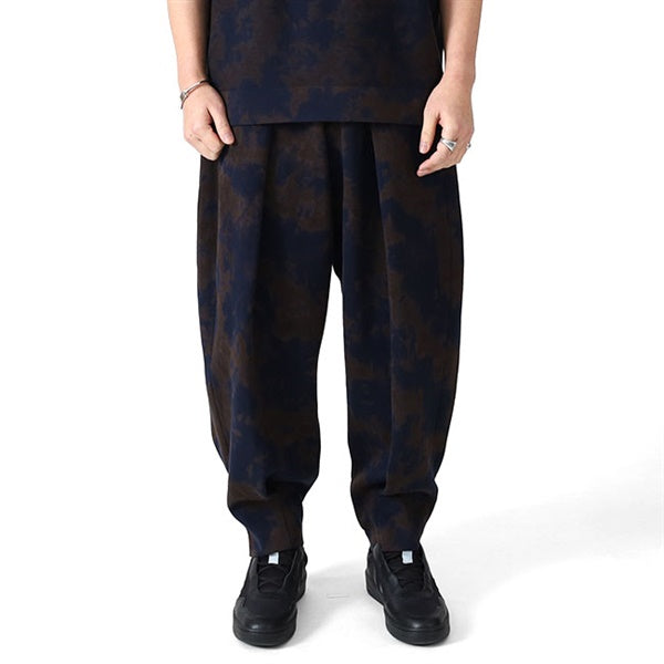 CFCL シーエフシーエル DYEING MILAN TUCKED PANTS ミラノリブ ムラ染め タックドパンツ CF011KF196