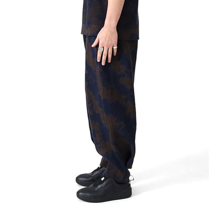 CFCL シーエフシーエル DYEING MILAN TUCKED PANTS ミラノリブ ムラ染め タックドパンツ CF011KF196