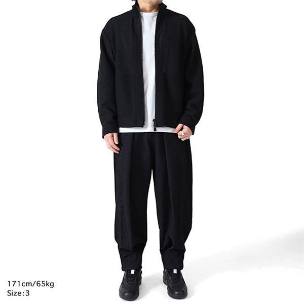 CFCL シーエフシーエル WAFFLE LUCENT STAND COLLAR ZIP BLOUSON ワッフルニット スタンドカラージャケット CF011KC004