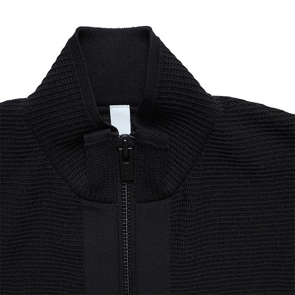 CFCL シーエフシーエル WAFFLE LUCENT STAND COLLAR ZIP BLOUSON ワッフルニット スタンドカラージャケット CF011KC004