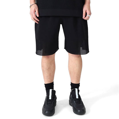 CFCL シーエフシーエル WAFFLE LUCENT HALF PANTS ワッフルニット ショーツ CF011KF009