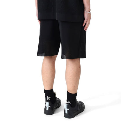 CFCL シーエフシーエル WAFFLE LUCENT HALF PANTS ワッフルニット ショーツ CF011KF009