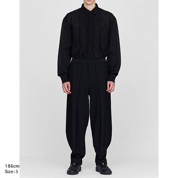 CFCL シーエフシーエル SOFT HYPHA TUCKED PANTS タックドパンツ CF011KF031