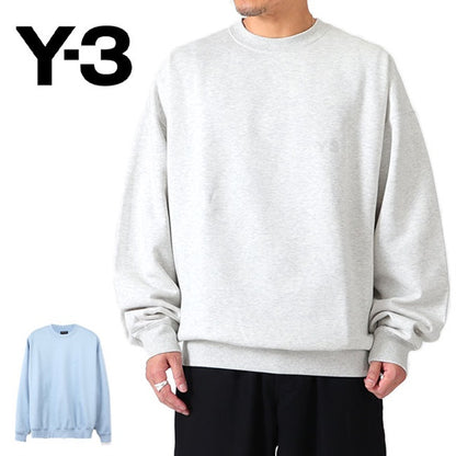 [SALE] Y-3 ワイスリー オーバーサイズ クルーネック ロゴスウェット JD9802 JD9803