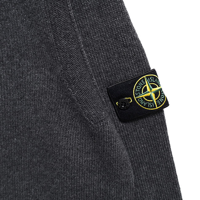 STONE ISLAND LAMBSWOOL CREW NECK KNIT 5100072 S00A3 V0M62