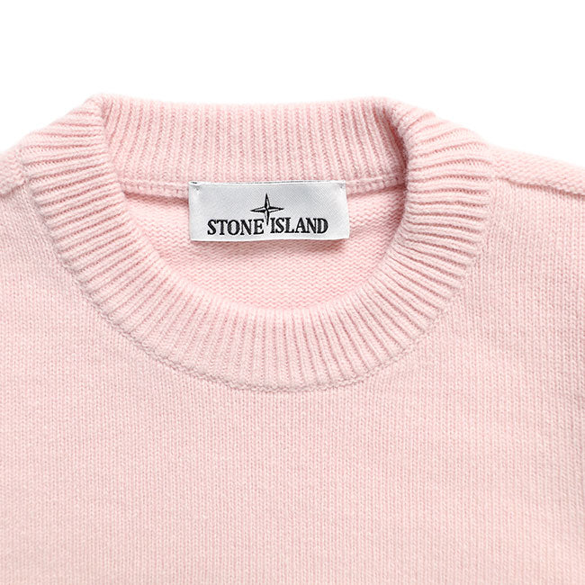 STONE ISLAND LAMBSWOOL CREW NECK KNIT 5100072 S00A3 V0082