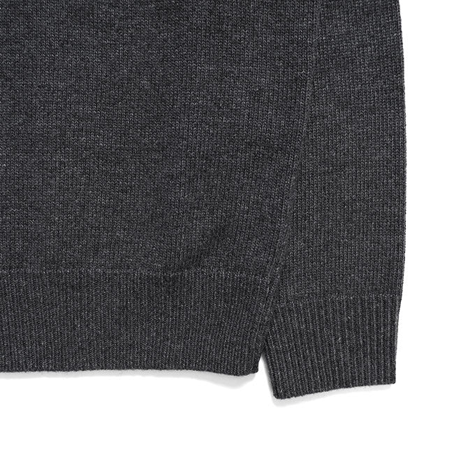 STONE ISLAND LAMBSWOOL HALF ZIP KNIT 5100040 S00A3 V0M62