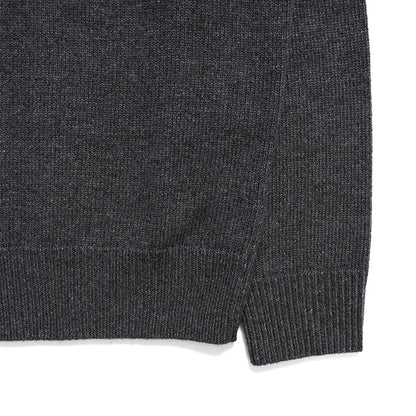 STONE ISLAND LAMBSWOOL HALF ZIP KNIT 5100040 S00A3 V0M62