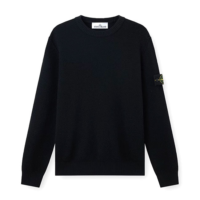 STONE ISLAND PURE RWS WOOL CREW NECK KNIT 5100011 S01C4 V0029