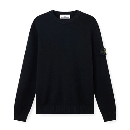 STONE ISLAND PURE RWS WOOL CREW NECK KNIT 5100011 S01C4 V0029